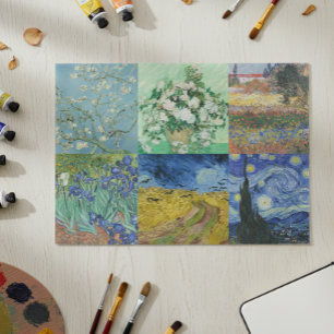 Papel De Seda Pinturas de Vincent Van Gogh