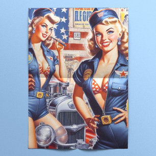 Papel De Seda Pinza mecánica retro