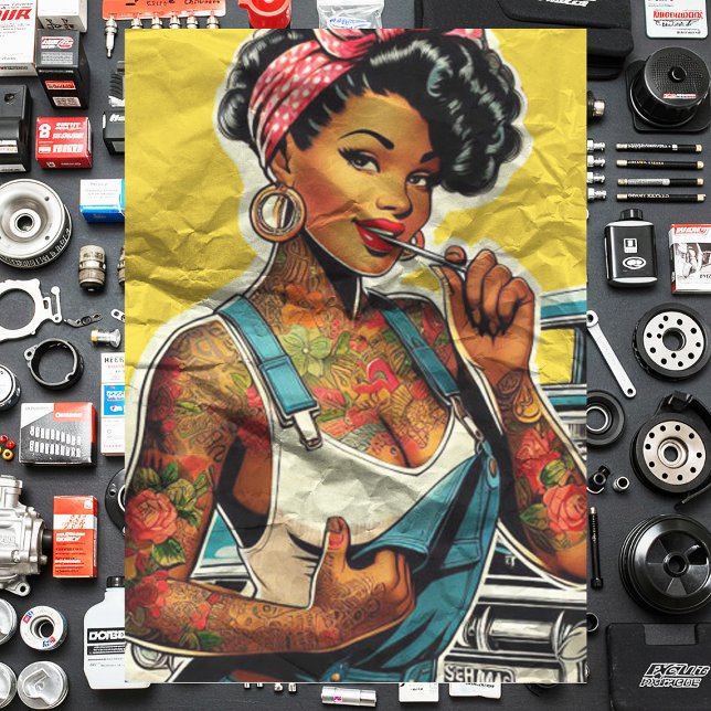 Papel De Seda Pinza mecánica tatuada (Subido por el creador)