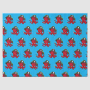 Papel De Seda Pirata del pulpo
