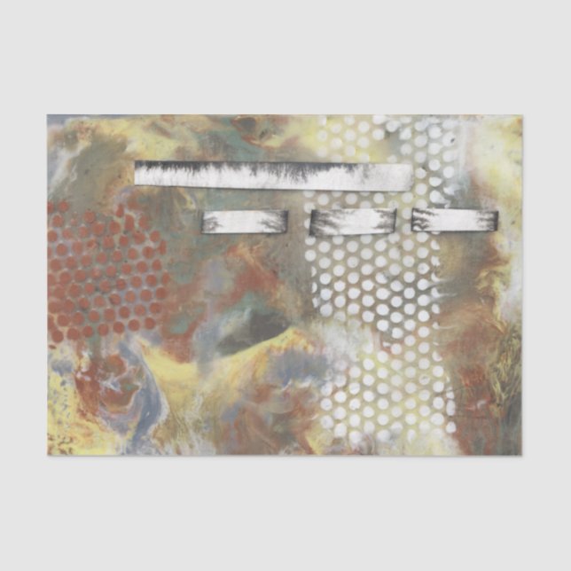 Papel De Seda Píxeles desangrados II (Anverso)