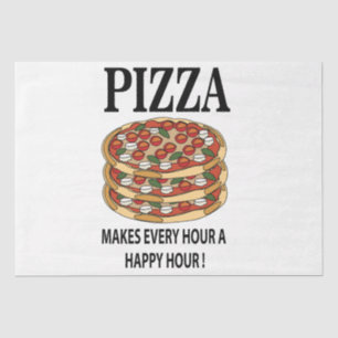 Papel De Seda Pizza Convierte Cada Hora En Una Hora Feliz Almoha
