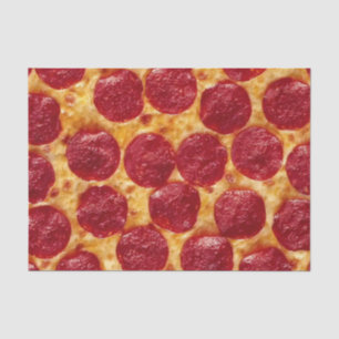 Papel De Seda pizza de pepperonis