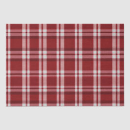 Papel De Seda Placa blanca roja