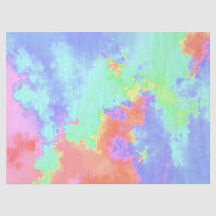 Papel De Seda Placa de pintura arco iris