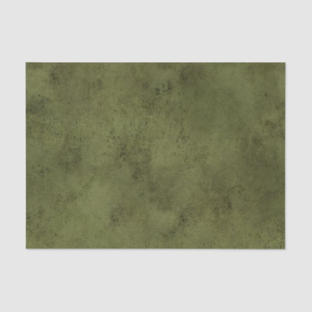 Papel De Seda Placa verde y negra (Anverso)