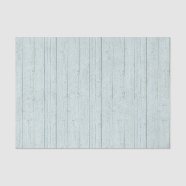 Papel De Seda Placas de paleta natural de madera azul rustica (Anverso)