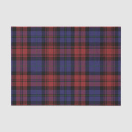 Papel De Seda Plaid Clan MacLachlan Red Purple Check Tartán