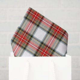 Papel De Seda Plaid de Navidad