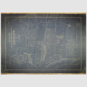 Papel De Seda Plan Bayside 18lb Hoja de descodificación