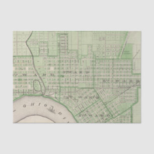Papel De Seda Plan de Evansville, Vanderburgh Co