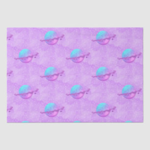 Papel De Seda Planeta morado
