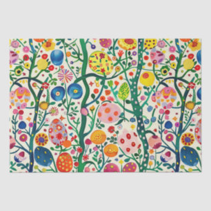 Papel De Seda Planta de Huevos de Pascua Floral