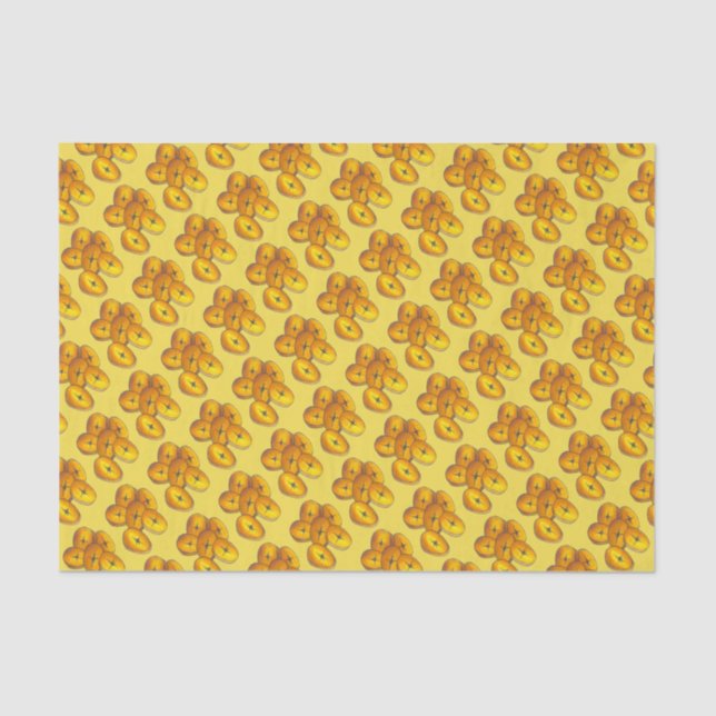 Papel De Seda Plantaciones fritas cocinando plátanos comida puer (Anverso)