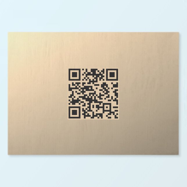 Papel De Seda Plantilla de código QR editable instantáneamente | (Subido por el creador)