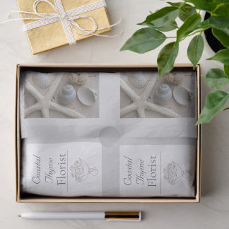 Papel De Seda Plantilla de logotipo de branding de floristería c