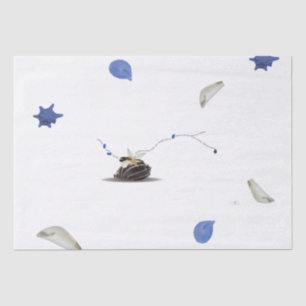 Papel De Seda Plantilla de personalizado Marítimo Costero Minima