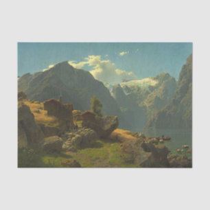 Papel De Seda Playa de Bale, Hans Fredrik Gude