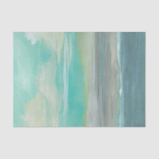 Papel De Seda Playa I de la tierra baja (Anverso)