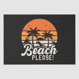 Papel De Seda Playa Por Favor