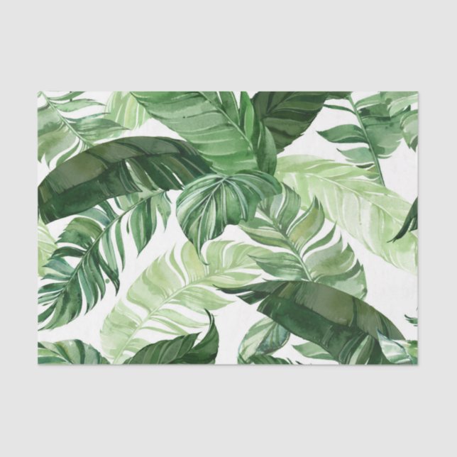 Papel De Seda Playa Tropical (Anverso)