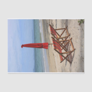 Papel De Seda playa tropical