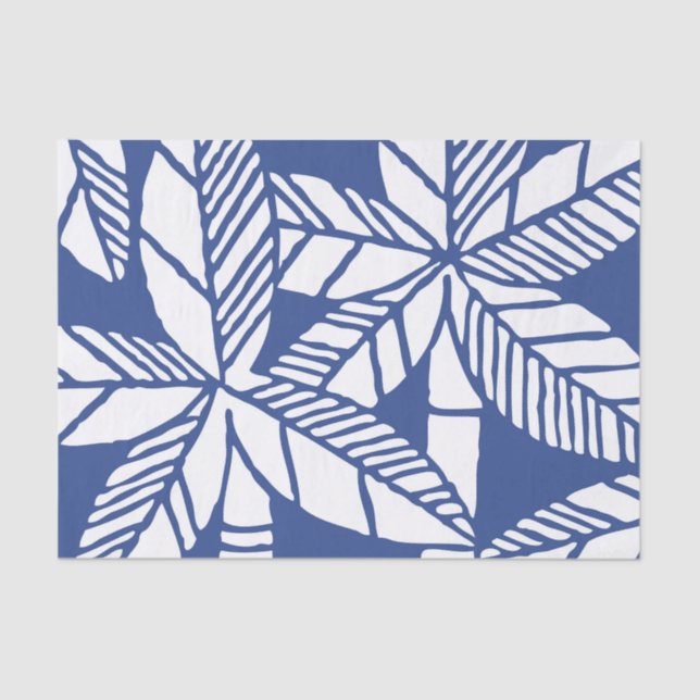 Papel De Seda Playa Tropical Palm Tree (Anverso)