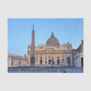 Papel De Seda Plaza de San Pedro en la Ciudad del Vaticano - Rom