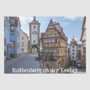 Papel De Seda Plönlein en Rothenburg ob der Tauber, Alemania
