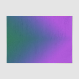 Papel De Seda Plush Peacock Ombre