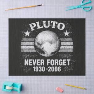 Papel De Seda Plutón Nunca Olvides