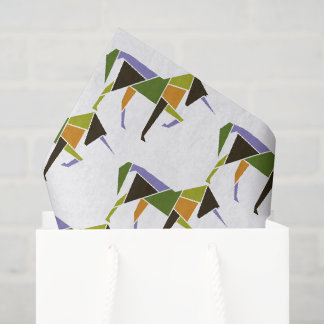 Papel De Seda Poderoso animal de orujo moderno unicornio