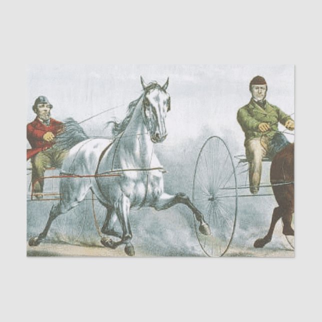 Papel De Seda Poesía de caballo superior (Anverso)