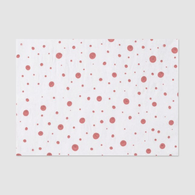 Papel De Seda Polka-Dot (Anverso)