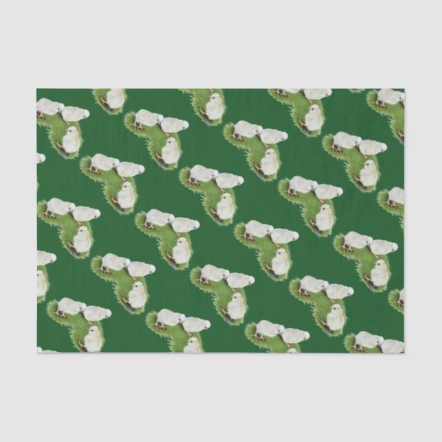 Papel De Seda Pollitos Splash Polacos (Anverso)