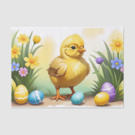 Papel De Seda Pollo de Pascua 1, Pascua