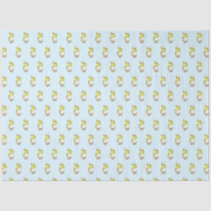 Papel De Seda Pollo de Pascua con sombrero