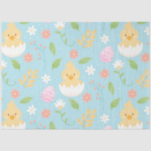 Papel De Seda Pollo feliz de Pascua