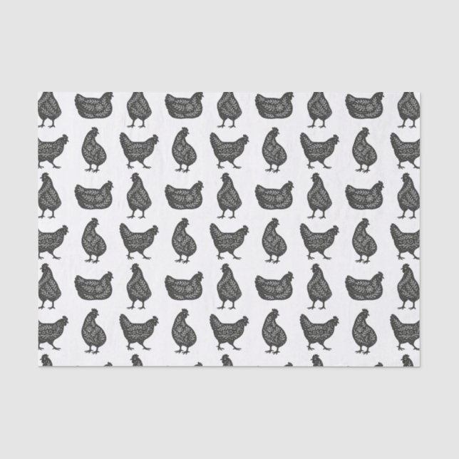 Papel De Seda Pollos  (Anverso)