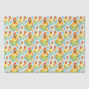 Papel De Seda Pollos acuáticos