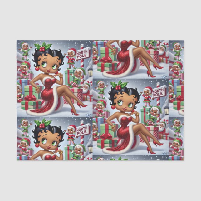 Papel De Seda Polo Norte (Anverso)