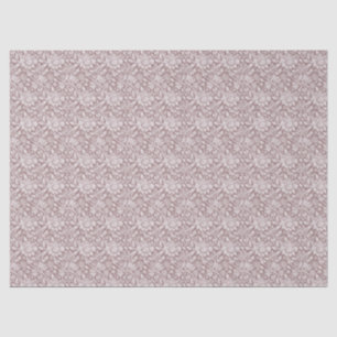 Papel De Seda Polvor floral vintage rosa rosa
