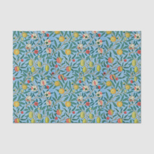 Papel De Seda Pomegranate William Morris original azul Tejido Pa