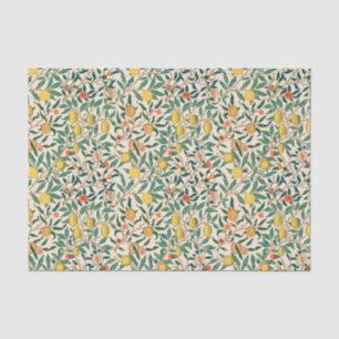 Papel De Seda Pomegranate William Morris suave original sobre bl