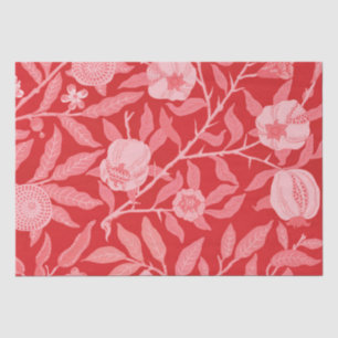 Papel De Seda Pomegranato en rojo Navidades