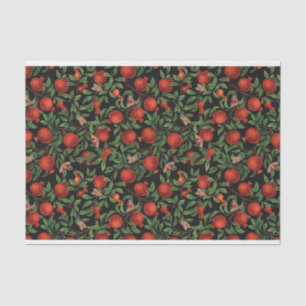 Papel De Seda Pomegranatos y motos de bella