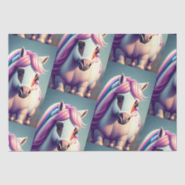 Papel De Seda Pony Espíritu 3D 2