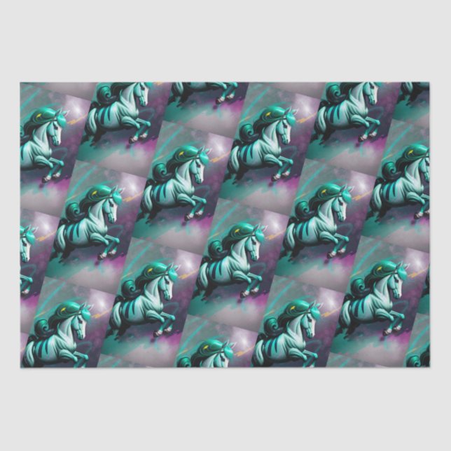 Papel De Seda Pony Espíritu 3D 24 (Anverso)
