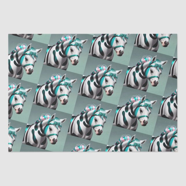 Papel De Seda Pony Espíritu 3D 7 (Anverso)