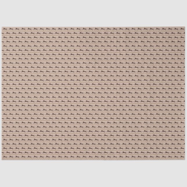 Papel De Seda Pony salvaje sobre Tan Horse Lover (Anverso)